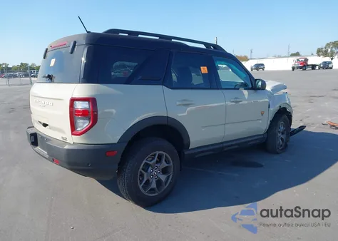 2024 Ford Bronco Sport Badlands z USA, uszkodzony, nr VIN 3FMCR9D9XRRF53053